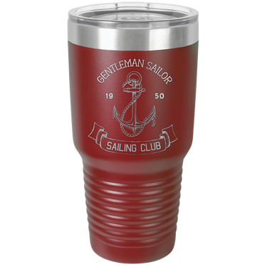 Gentleman Sailor Sailing Club Tumbler